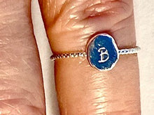 Load image into Gallery viewer, Enid and me - B nugget ring is fully adjustable