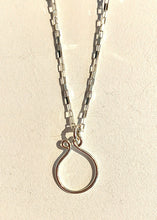 Load image into Gallery viewer, Sterling Silver Round Charm Holder.
