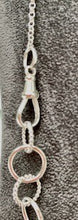Load image into Gallery viewer, Sterling Silver Bib Chain Necklace with Albert Swivel Clasp
