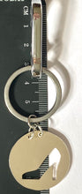 Load image into Gallery viewer, Stiletto Keyring with Sterling Silver Disc.
