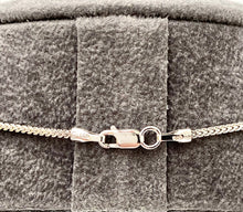 Load image into Gallery viewer, Sterling Silver Foxtail Chain.
