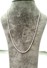 Load image into Gallery viewer, Sterling Silver Foxtail Chain.
