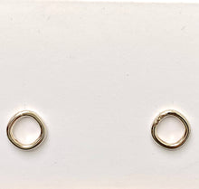 Load image into Gallery viewer, Sterling Silver Circle of Life Studs.
