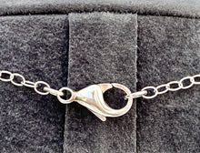 Load image into Gallery viewer, Sterling Silver Initial  Reversible HA /AH Bib Style Necklace.
