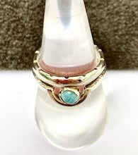 Load image into Gallery viewer, Sterling Silver Half Moon Stacker Ring.
