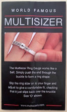 Load image into Gallery viewer, Ring sizer
