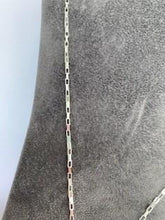 Load image into Gallery viewer, Sterling Silver Rectangular Open Box Chain

