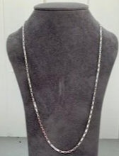 Load image into Gallery viewer, Sterling Silver Rectangular Open Box Chain
