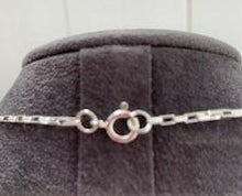 Load image into Gallery viewer, Sterling Silver Rectangular Open Box Chain
